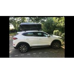 Dakdragers en Dakkoffer te huur Hyundai Tucson, Cashqai