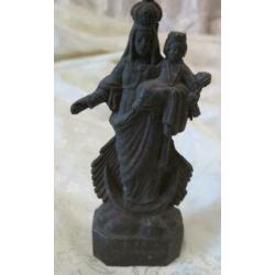 A18-15G bijzonder miniatuur Maria met kind Jezus