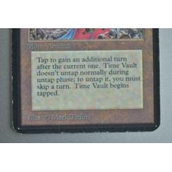 Magic the gathering : Time Vault ALPHA !