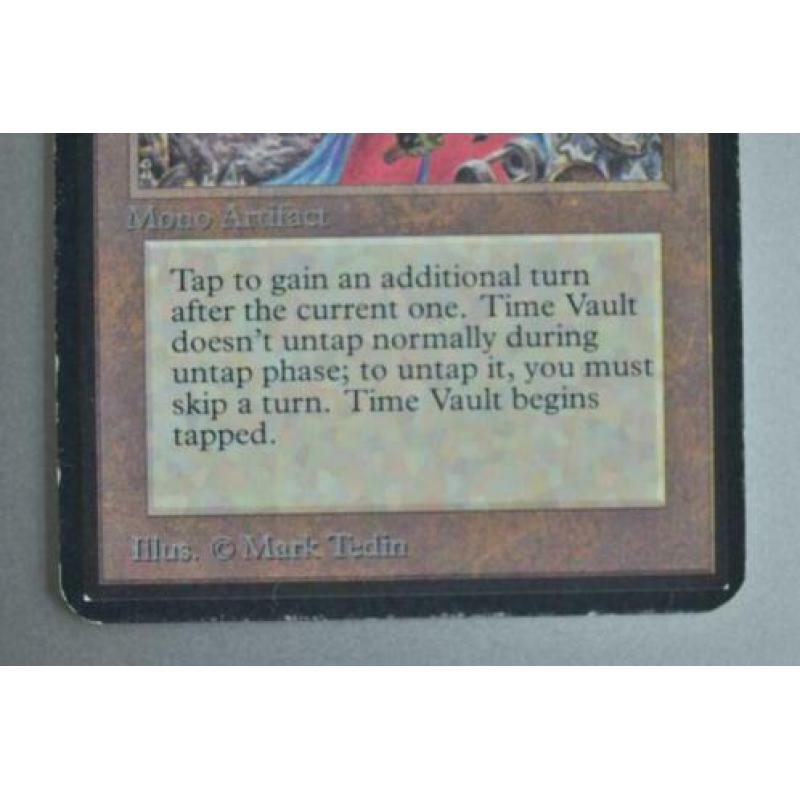 Magic the gathering : Time Vault ALPHA !