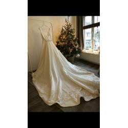 Vintage trouwjurk maat 38