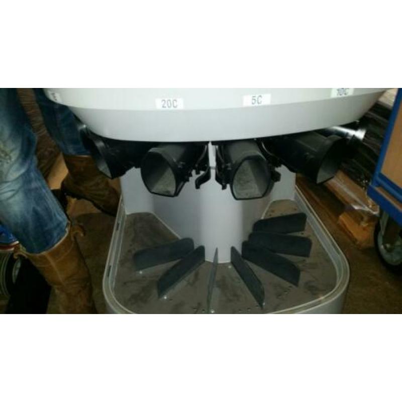 Geld tel machine munttelmachine muntenteller coin