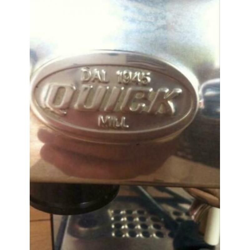 Italiaanse Quick mill Rvs espresso machine