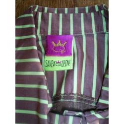 aparte SAVE THE QUEEN blouse mt. 38 met drie kwart mouw