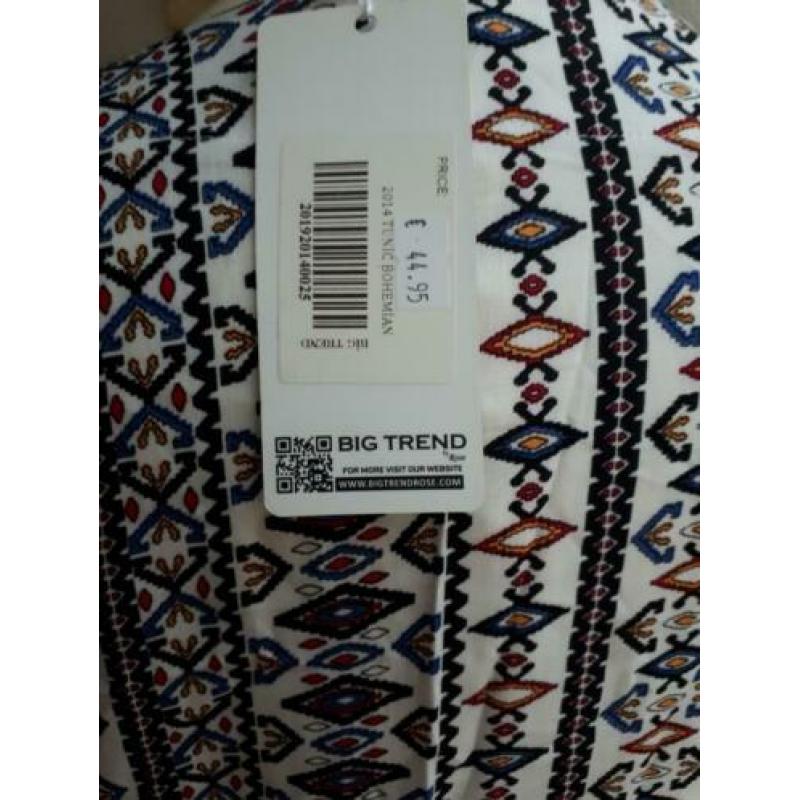 Nieuw van Big Trend mt 3 voorjaars tuniek.