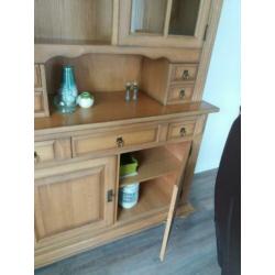 Patine eikenhouten buffetkast