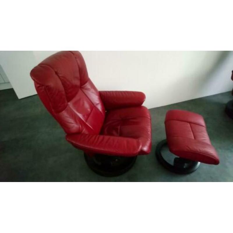 stressless fauteuils met voetenbankje