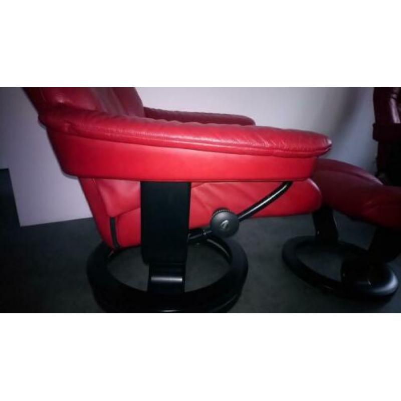 stressless fauteuils met voetenbankje