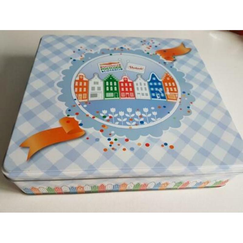Postcode loterij Verkade koekblik 2015/2016, nieuwstaat