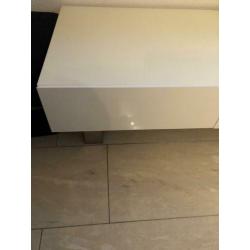 Tv meubel hoogglans wit trendhopper 180 cm