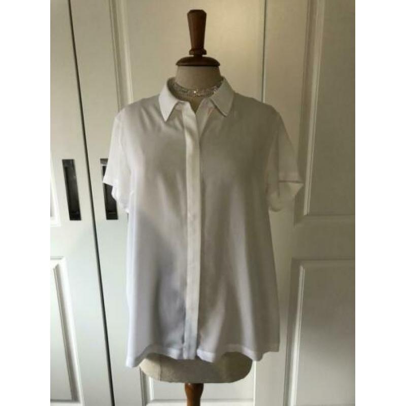 NiEUW FRENCH CONNECTION WITTE BLOUSE MAAT S