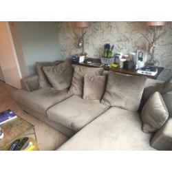 Supermooie velours loungebank zgan