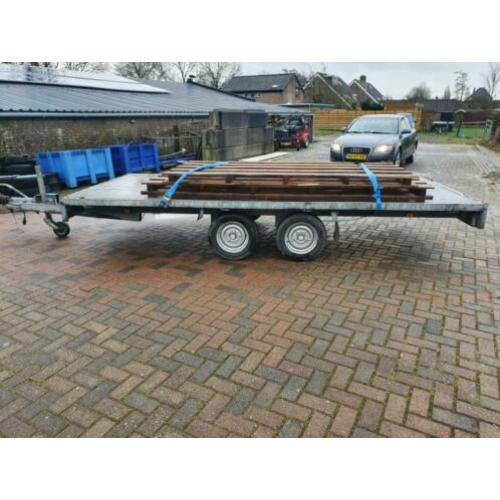 Anssems plateu aanhanger 400x180