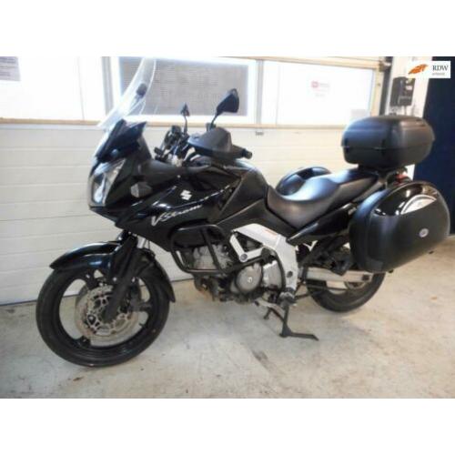 Suzuki DL 650 V-Strom zwart veel extras nette motor koffers