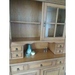 Patine eikenhouten buffetkast
