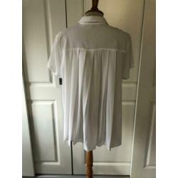 NiEUW FRENCH CONNECTION WITTE BLOUSE MAAT S