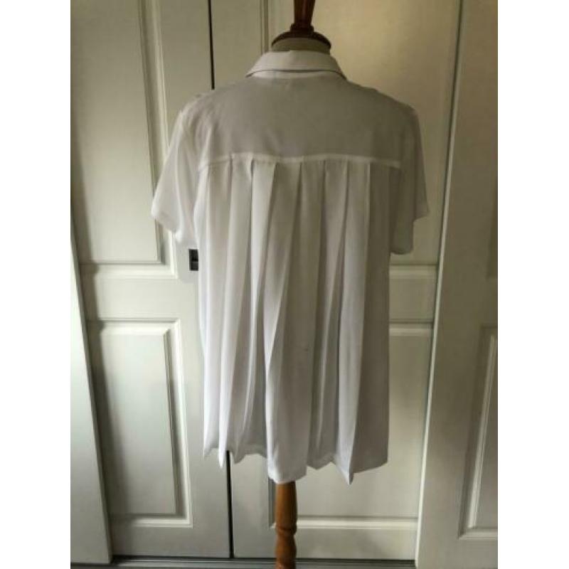 NiEUW FRENCH CONNECTION WITTE BLOUSE MAAT S