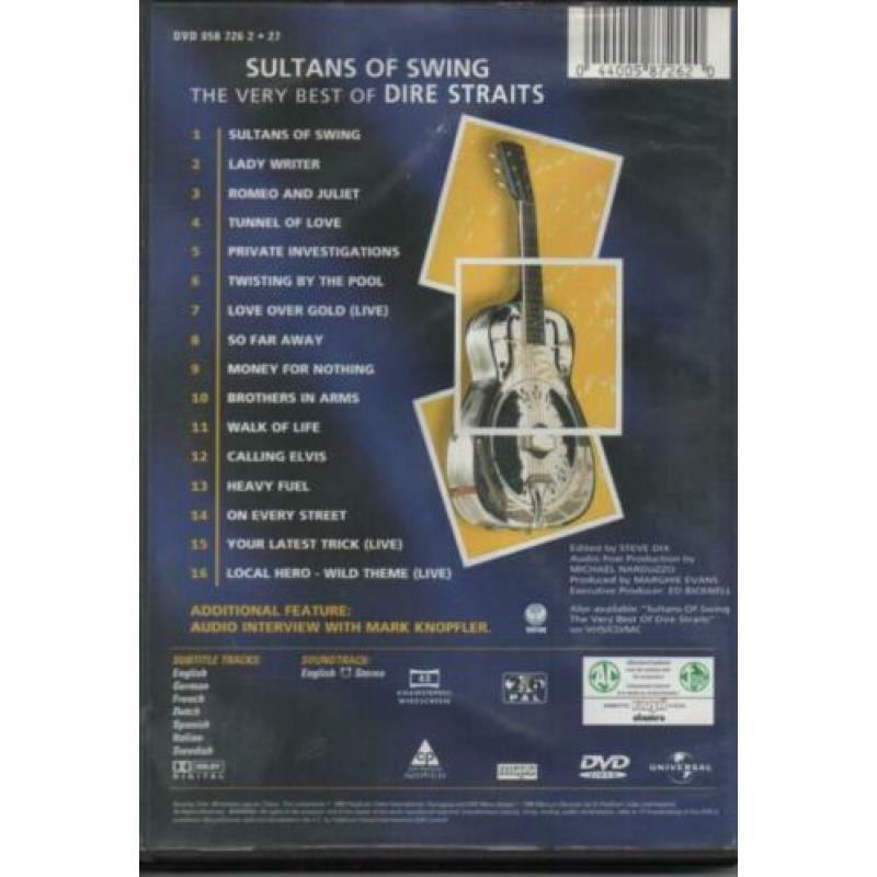 Dire Straits : " Sultans Of Swing - Best Of " DVD - 2004