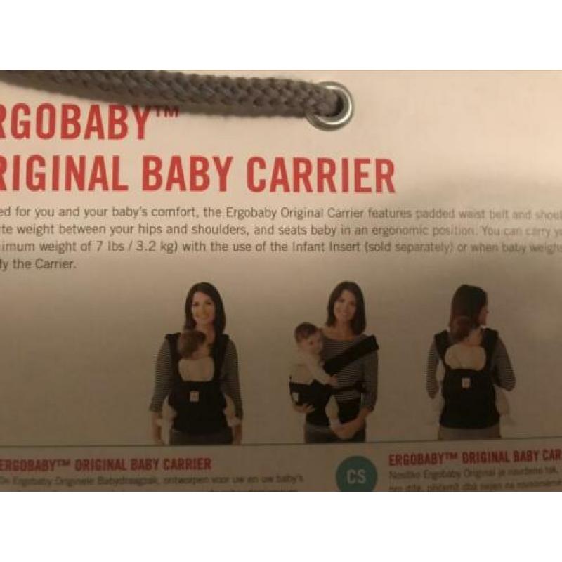 Ergobaby draagzak beige