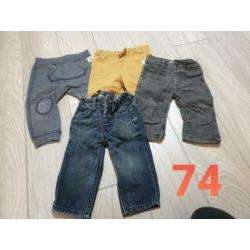 babykleding maat 74/80 (inclusief mooie merken)