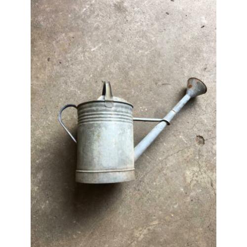 Vintage zinken gieter
