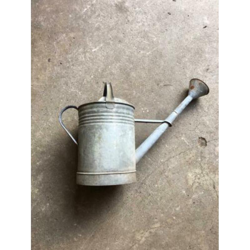 Vintage zinken gieter