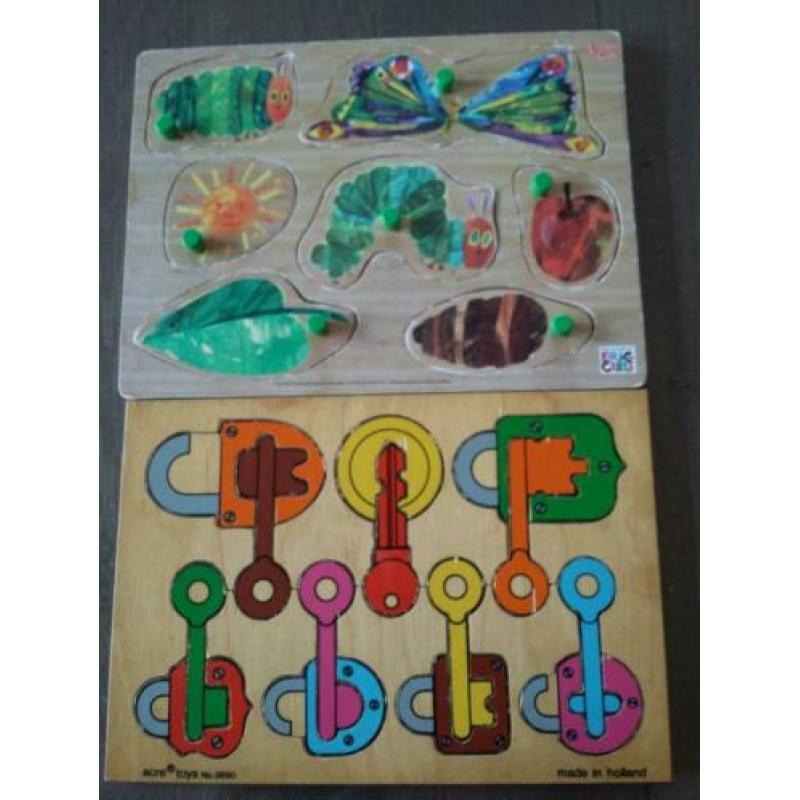 Houten puzzels