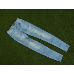 SUPERTRASH spijkerbroek maat 27/XS lengte 34 stretch