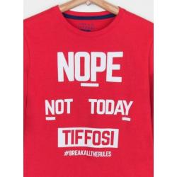 Nieuw Tiffosi shirt, longsleeve Araujo rood maat 128