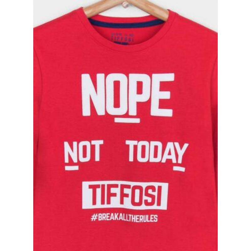 Nieuw Tiffosi shirt, longsleeve Araujo rood maat 128