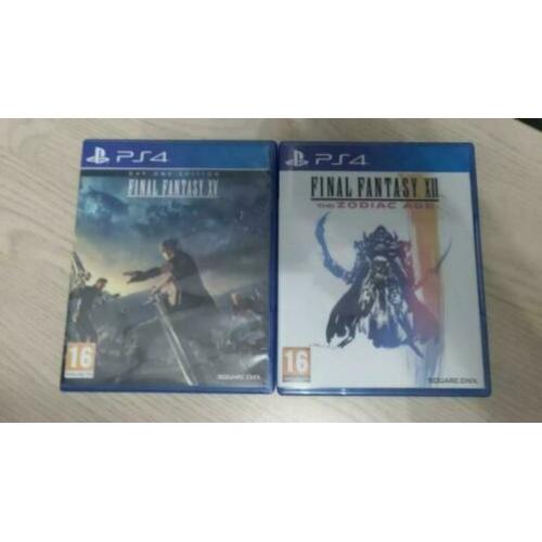 Final fantasy xii & xv te koop