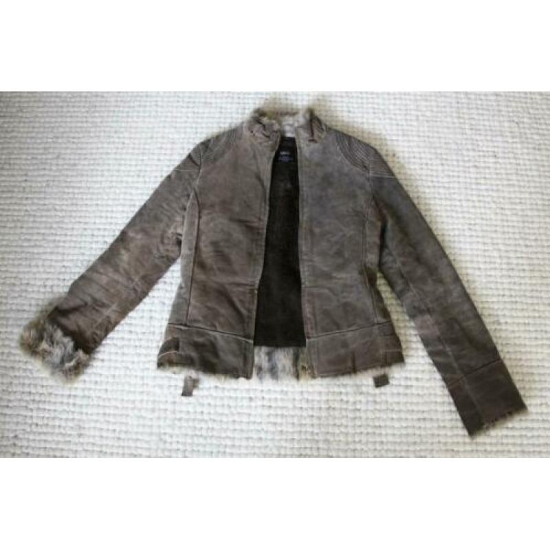 Prachtige Suede MNG Jas (S)