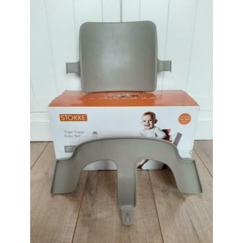Stokke tripp trapp babyset grey grijs.