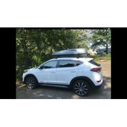 Dakdragers en Dakkoffer te huur Hyundai Tucson, Cashqai