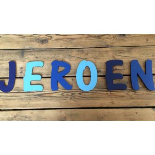 Houten & mdf letters