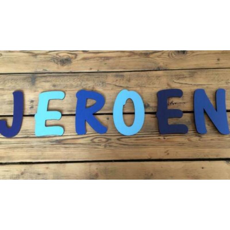 Houten & mdf letters