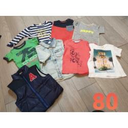 babykleding maat 74/80 (inclusief mooie merken)