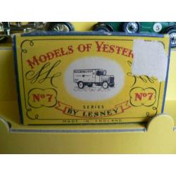 Matchbox Models of Yesteryear 4 ton Leyland near mint/boxed