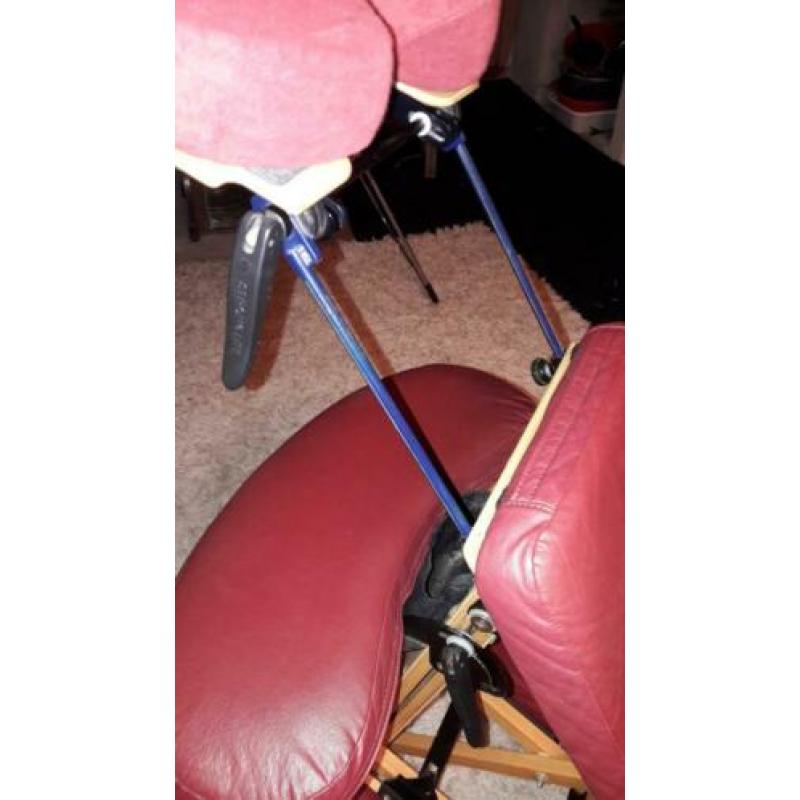 Stronglite professionele massagestoel Burgundy Red