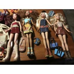 Mattel Barbie’s met kleding en schoenen