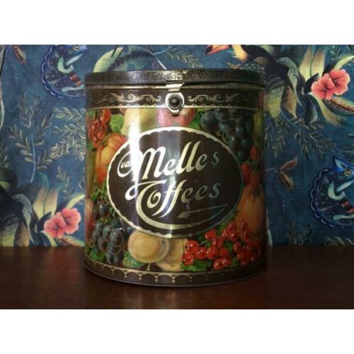 Van Melle’s toffees vintage blik uniek