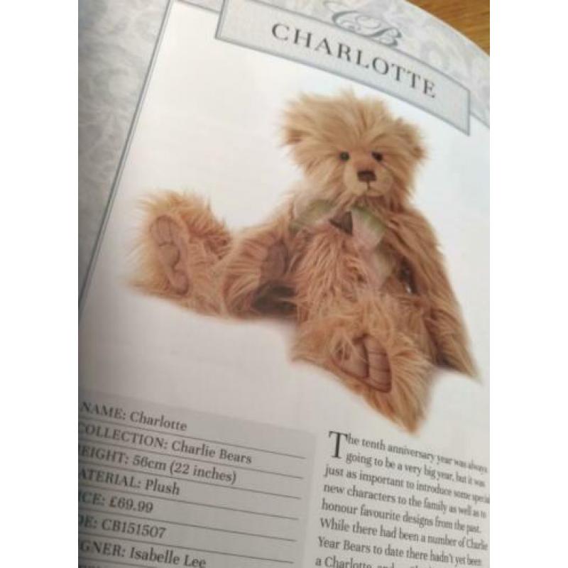 boek Charlie bears bear beer teddybeer mohair minimo Engels