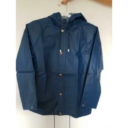 Regenjas mt 128 tm 176 in groen, oranje, geel en blauw NIEUW