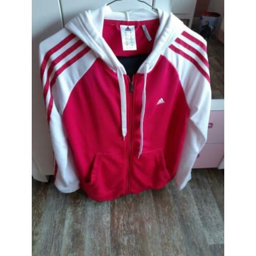 Adidas traningspak 2x gedragen