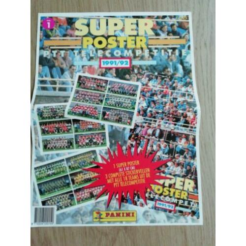 Panini super poster 91/92