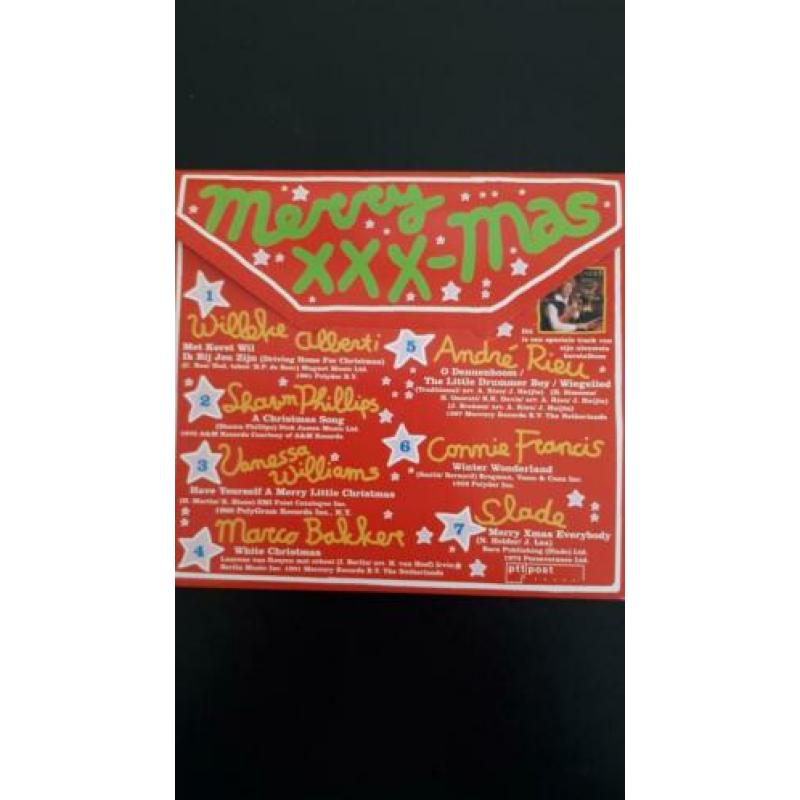 Speciale uitgifte Kerst zegels 1997 met CD