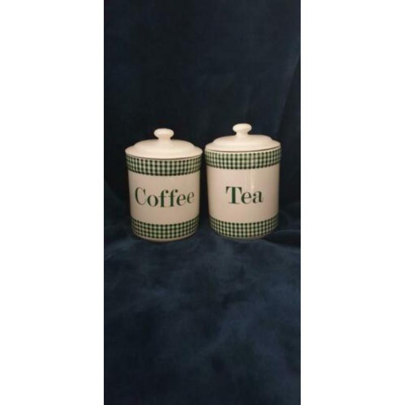 Koffie/thee pot van Staffordshire