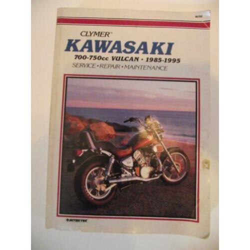 kawasaki VN 700-750cc 1985-1995 service-reparatie boek