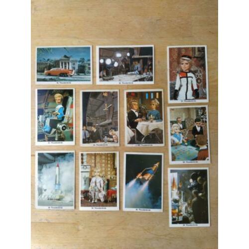 Thunderbirds Monty Gum tv-cards 1966 serie 2