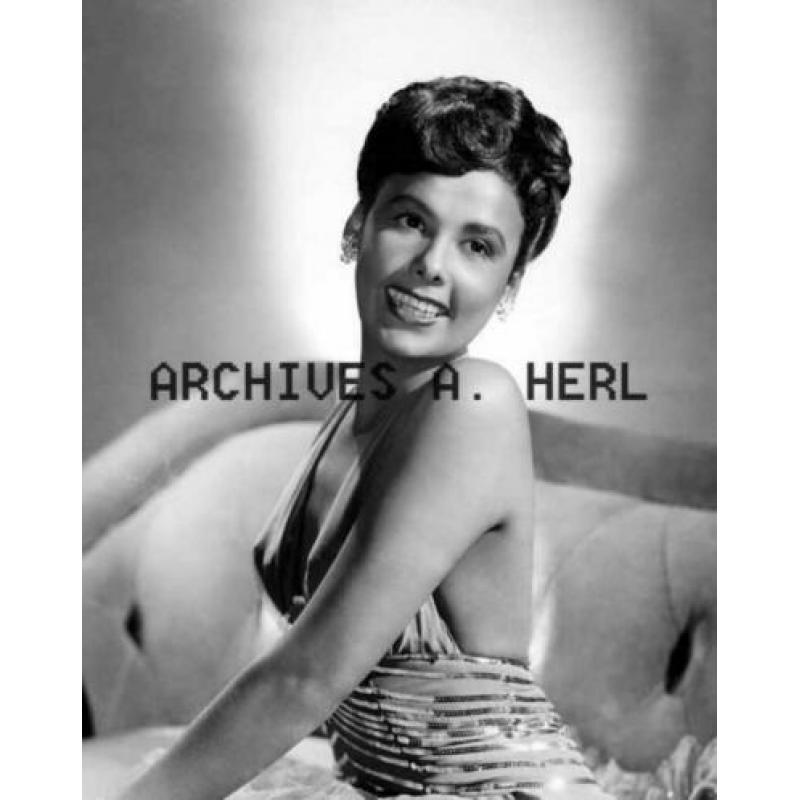 Lena Horne actress and singer portrait photograph foto